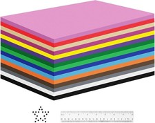 120 PCS EVA Foam Craft Sheets 8x6 in, 1mm Thick for DIY Projects  Decor