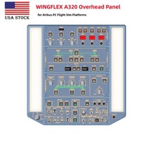 WINGFLEX A320 Overhead Panel with IRS & Light...