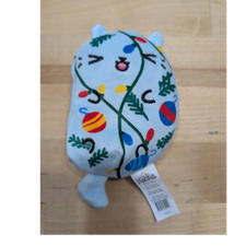Cats vs Pickles Beanbag Plush with Christmas Lights and Ornaments
