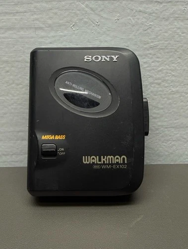 Sony Walkman WM-EX102 Cassette Player Mega Bass- Parts/Repair