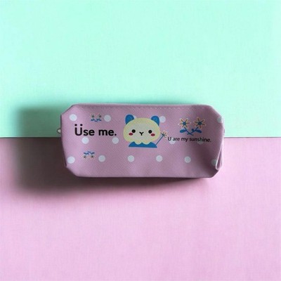 Use Me Character Pink Pencil Case, Smartphone Style,  Storage