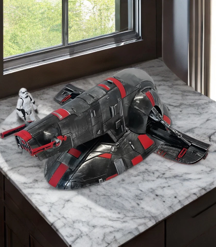 Star Wars Slave 1 — Bounty Gunship Custom 1:18 Hand-Painted, Colour-Choice - Image 2 of 4