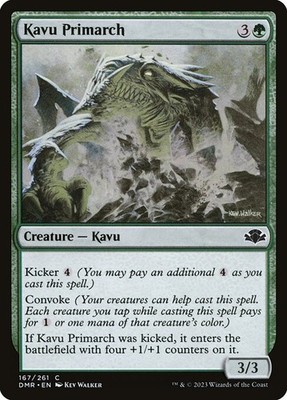 [MTG] Kavu Primarch (167) (DMR) LP-HP