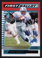 2025 PANINI SCORE NFL FIRST BALLOT HOF CARD - [DETROIT LIONS] - 8 Barry SANDERS