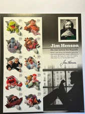 U. S. Sheet SC 3944 Jim Henson and the Muppets MNH 2005