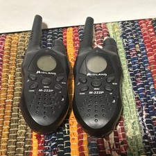 midland m-222p walkie talkie radio