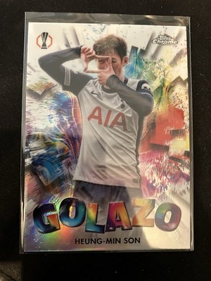 2024-25 Topps Chrome UCC Golazo GZ-1 Heung-Min Son Tottenham Hotspur