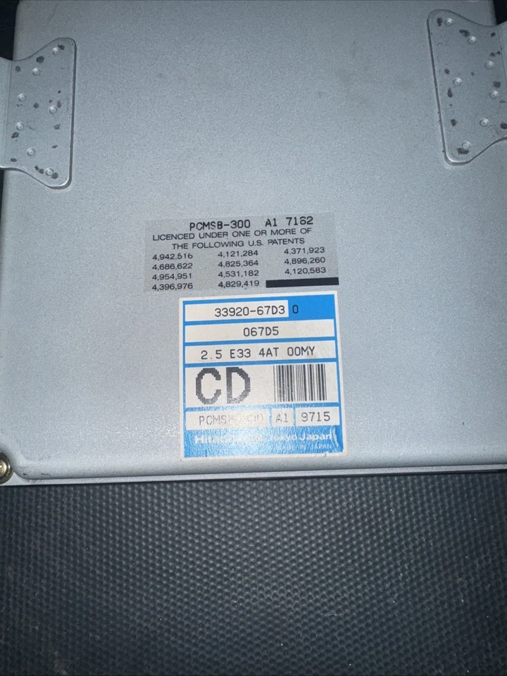 ✅🌟2000 Suzuki Grand Vitara V6 2.5L 4x4 Aut ECM ECU PCU Engine Computer Module - Imagem 2 de 4