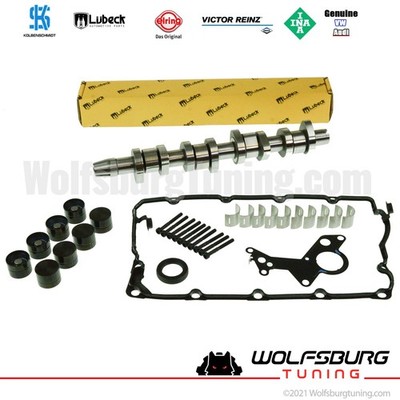 OES Camshaft Kit Valve Cover Gasket Bearings Lifters Cam BRM TDI VW Jetta