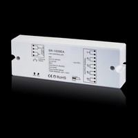 4-Kanal Funk Rgb(W) Led-EmpfäNger (SR-1009EA) FüR 4-Zonen Rf Sender 4X 8A