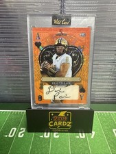 2024 Wild Card 5 Card Draw Diego Pavia Auto #3/5 Donut Circles! Ace Of Hearts RC