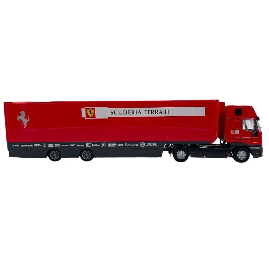 Modellino Camion Old Cars 1/43 Trasporto Ferrari Iveco LD Eurostar 2000 - Immagine 4 di 4