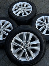 4 x GENUINE 15" VW GOLF CADDY TOURAN PASSAT ALLOYS WHEELS TYRES