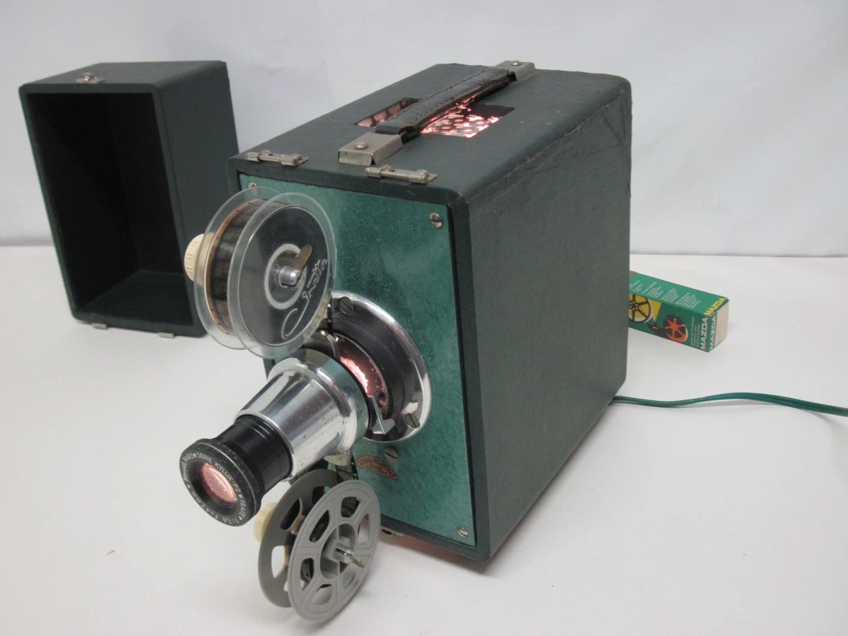 Projecteur De Diapositives Stéréo Lestrade Diaprojex - Vintage - Fonctionne