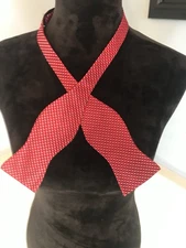 Michael Kors Red Bow Tie  Adjustable Excellent used condition