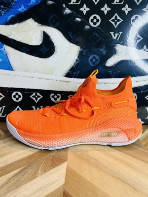 Men's Under Armour Curry 6 Team Orange Basketball All Star 3022893-800 Mens 12