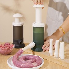 Sausage Machine Meat Filler Stuffer Hand Operated Large Capacity Kitchen Tools