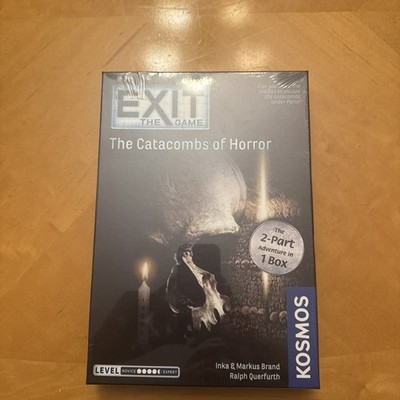 NEW EXIT The Game The Catacombs of Horror Escape Room Kosmos - New / Sealed