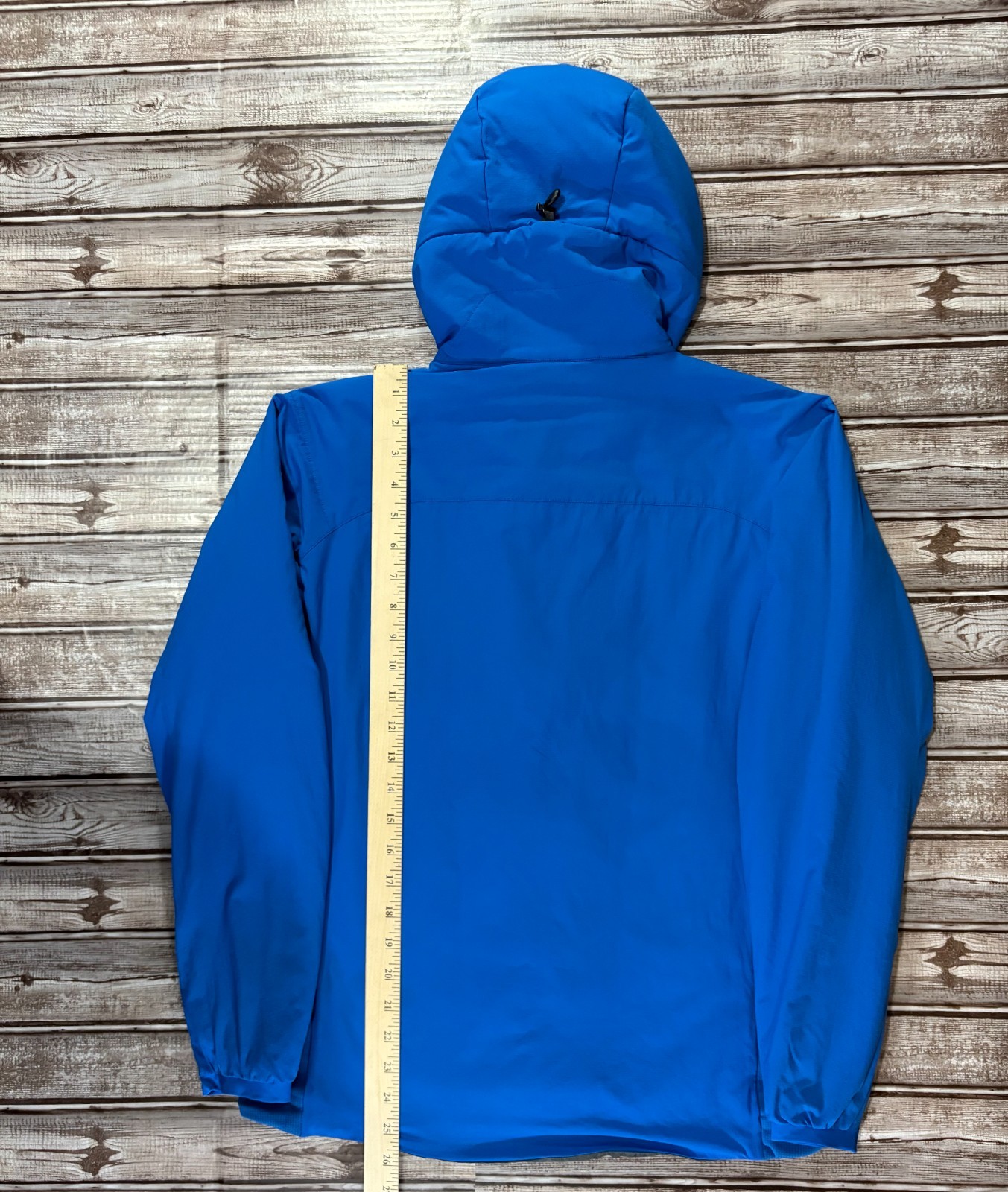 Arc'teryx Full Zip Atom AR Hoody Jacket Size S color blue stain* image 8