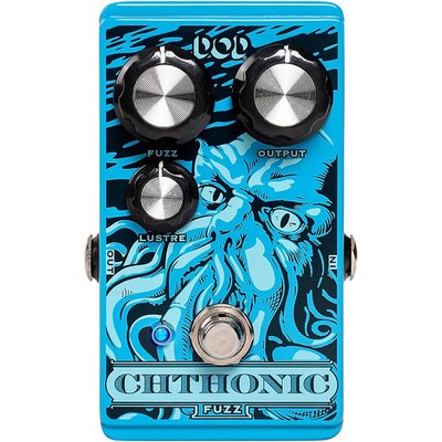 DOD Chthonic Fuzz Effects Pedal Bahama Blue