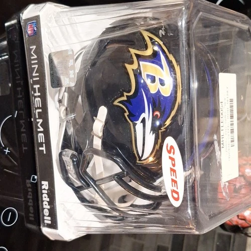 Ray Lewis Baltimore Ravens Signed Mini Helmet Fanatics Authenticated