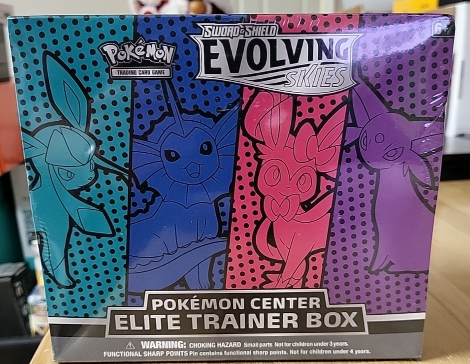未開封 Evolving Skies ETB ローダー付き エボルビングスカイ Evolving Skies Elite Trainer Box [Flareon/Jolteon/Umbreon/Leafeon