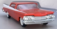 Jo-han Promo Friction 1959 Oldsmobile 98 4dr Ht 125 Cardinal Redwhite Xlnt Jo-han Promo Friction 1959 Oldsmobile 98 4dr Ht 125 Cardinal Redwhite Xlnt