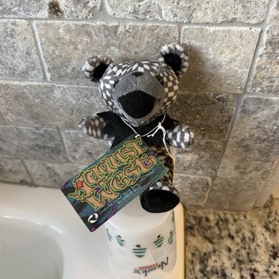 Vintage 90s RARE Grateful Dead Bear Plush - AUGUST WEST - 1st Gen 1997 - NWT