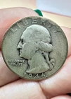 1946 Washington Quarter  No Mint 90% Silver  (VG) See Pic's