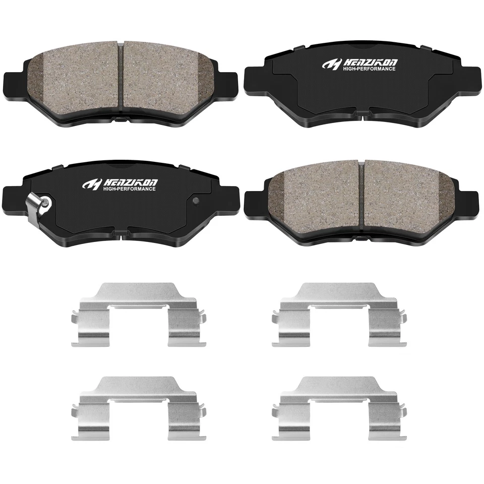 ⭐Pastillas de freno delanteras y traseras de cerámica para Cadillac CTS JE5 2008-2011 2012 2013 2014 Foto 2 de 4