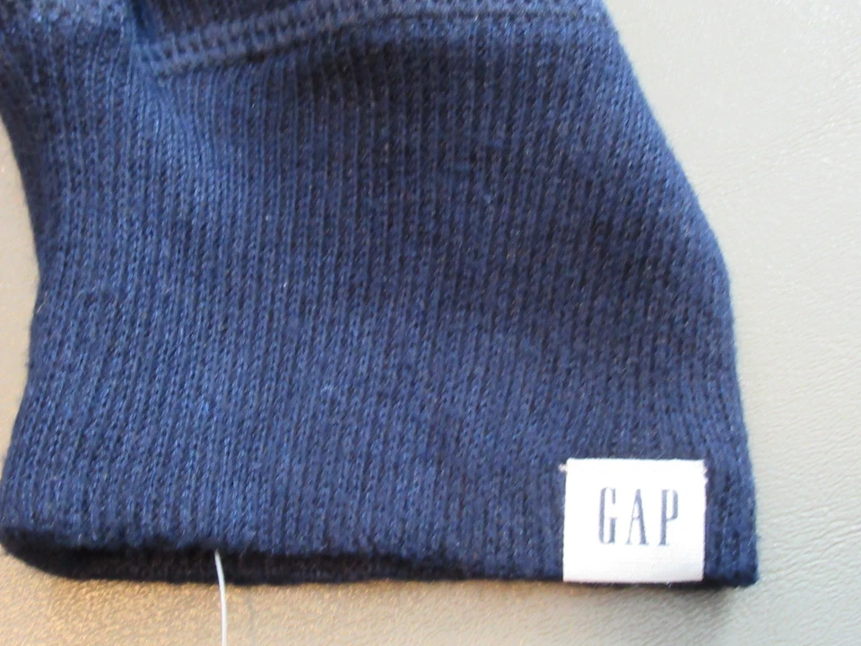 Camisa para dormir tejida de manga larga Henley Dorm Gap Body para mujer, azul marino, mediana Foto 3 de 4