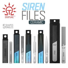Dspiae Siren Files Tempered Glass Polishing File Singles 5 Shapes Dspiae Siren Files Tempered Glass Polishing File Singles 5 Shapes