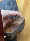 CLARKS Indigo Women Size 8 Pump Bronze T Strap Cone Heel Round Toe — photo 10