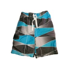 Kanu Multicolored Swim Trunks Board Shorts Youth Boys Size Medium 10/12