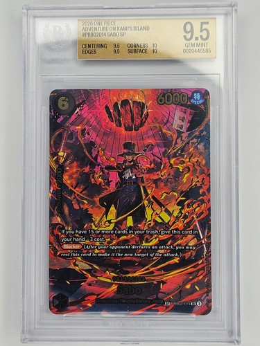 Sabo (SP Card) graded BGS 9.5 for sale on eBay