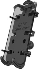 RAM Mounts Quick-Grip XL Phone Holder with B Size 1 Ball Diamond Base, Universa