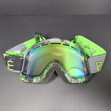 Bolle Nova ll Matte Vermillion Gun Googles Ski Frame with Lens Green