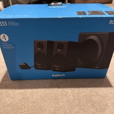 Logitech Z333 2.1 Speaker System For PC Computer Fully boxed excellent condition