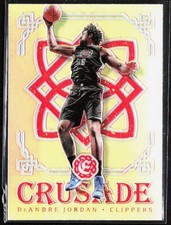 2016-17 Panini Excalibur DEANDRE JORDAN Silver Prizm Crusade #59 Clippers QTY