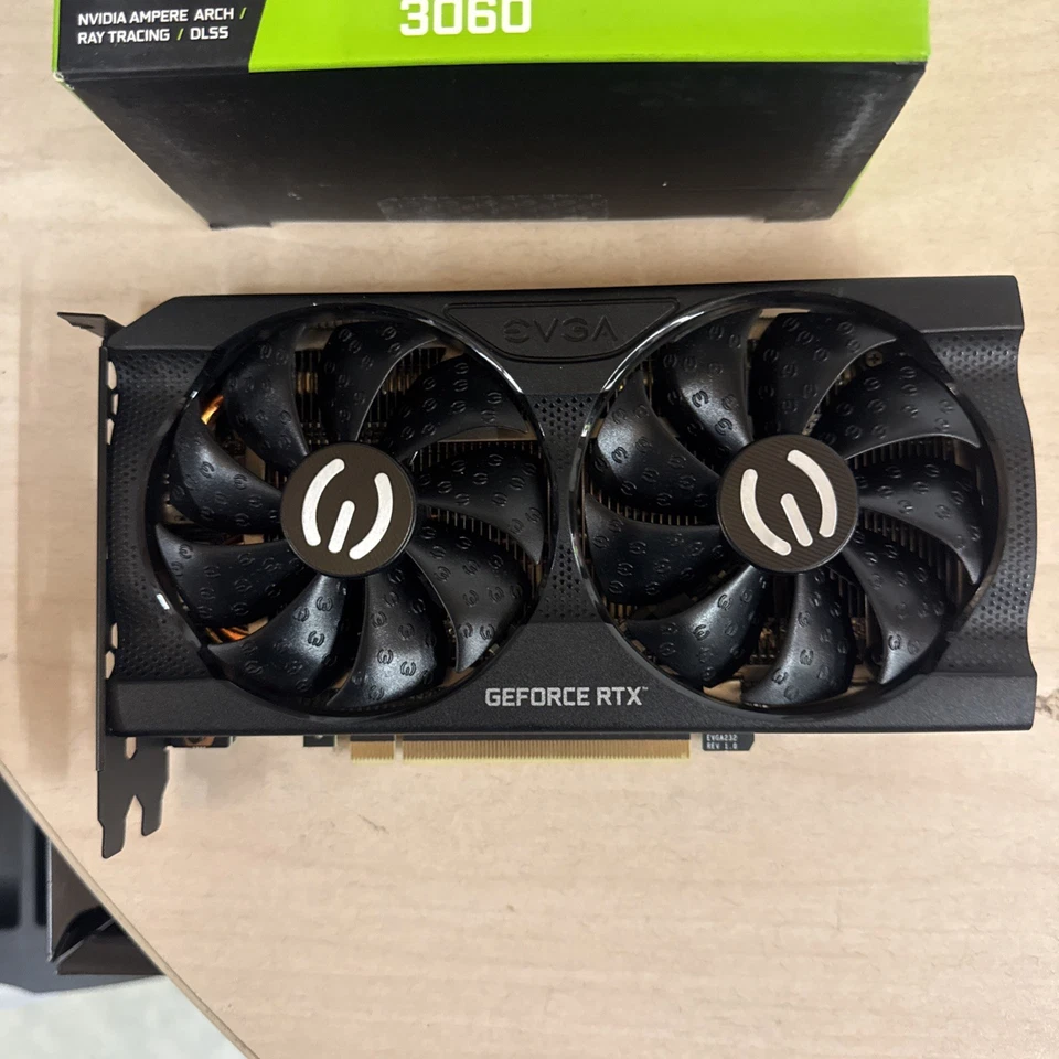 EVGA NVIDIA GeForce RTX 3060 XC 12GB GDDR6 Graphics Card (12G-P5-3657-KB) - Image 2 of 4