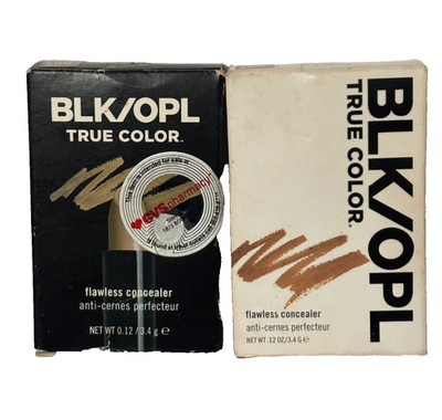 2x  BLK/OPL True Color Flawless Concealer (500) Toast 0.12oz Full Coverage