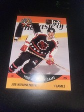 Joe Nieuwendyk 1990-91 Pro Set #344 Calgary Flames NHL All Star