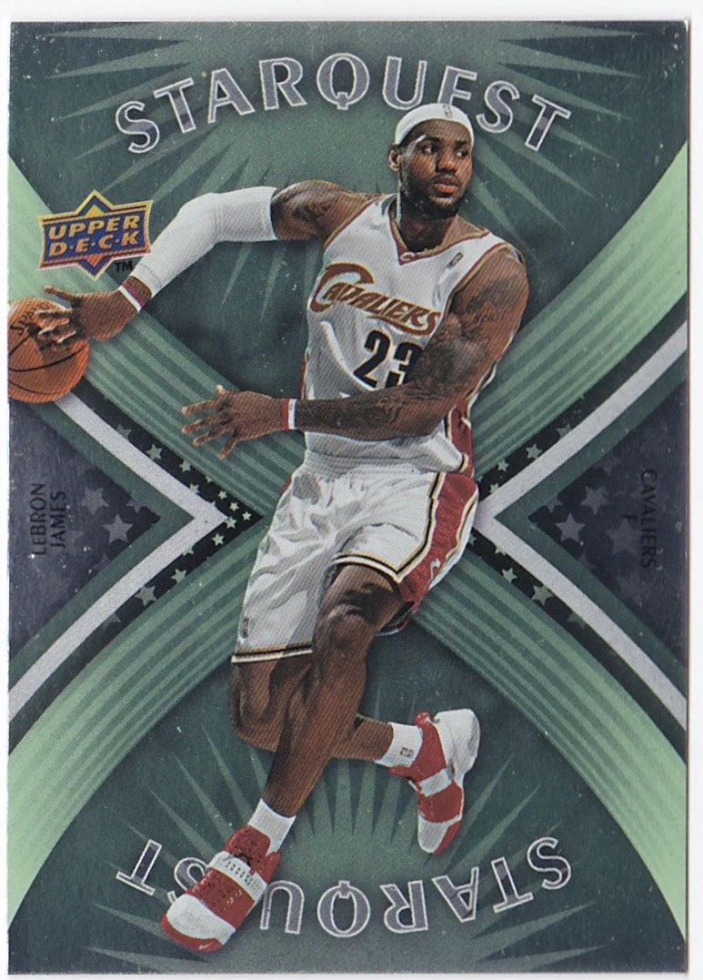 Lebron James trading card