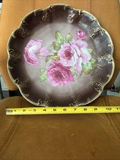 Vintage Decorative Hand Painted Porcelain Bowl/Plate