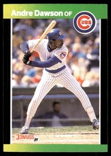 Andre Dawson 1989 Donruss Baseball's Best #4 Cubs FREE SHIPPING StackedPacks
