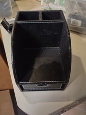 PU Leather Desk Desktop Mini Organizer