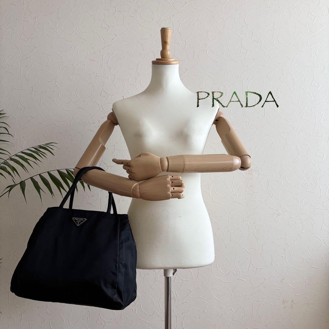 Super excellent condition PRADA tessuto tote bag thumbnail 6