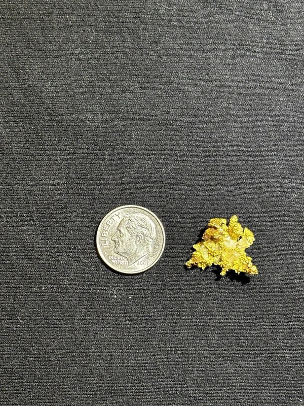 California Crystalline Gold Nugget