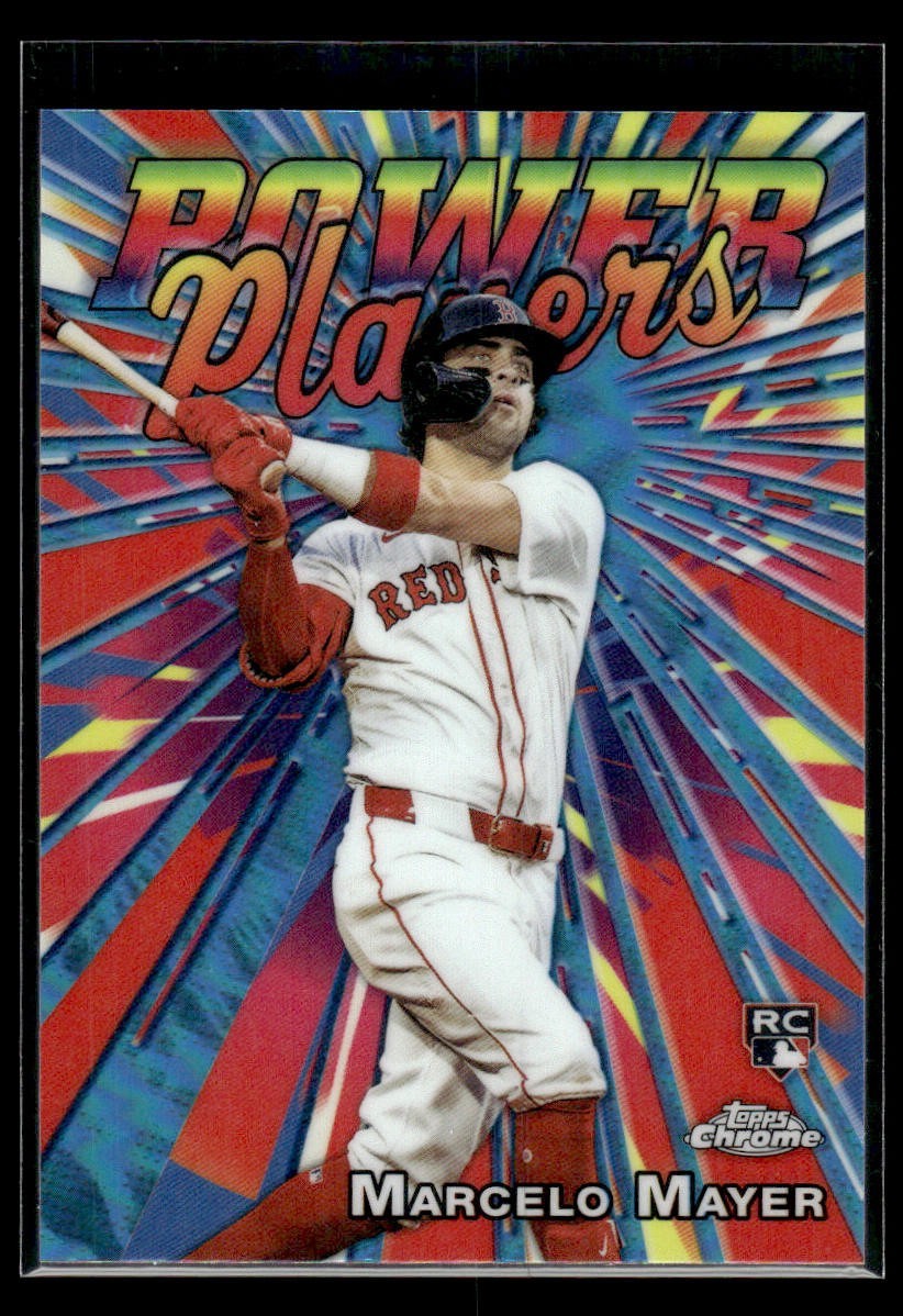 2025 Topps Chrome Update Marcelo Mayer Power Players Rookie Card - 122825