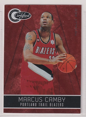 2010-11 Totally Certified Red #140 Marcus Camby - Portland Trail Blazers - 261 